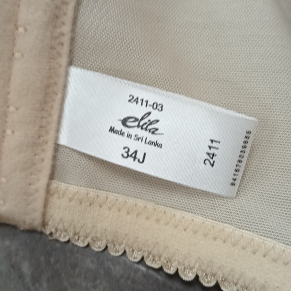 Elila Microfiber Molded Underwire Full Coverage Bra - Picture 8 of 8